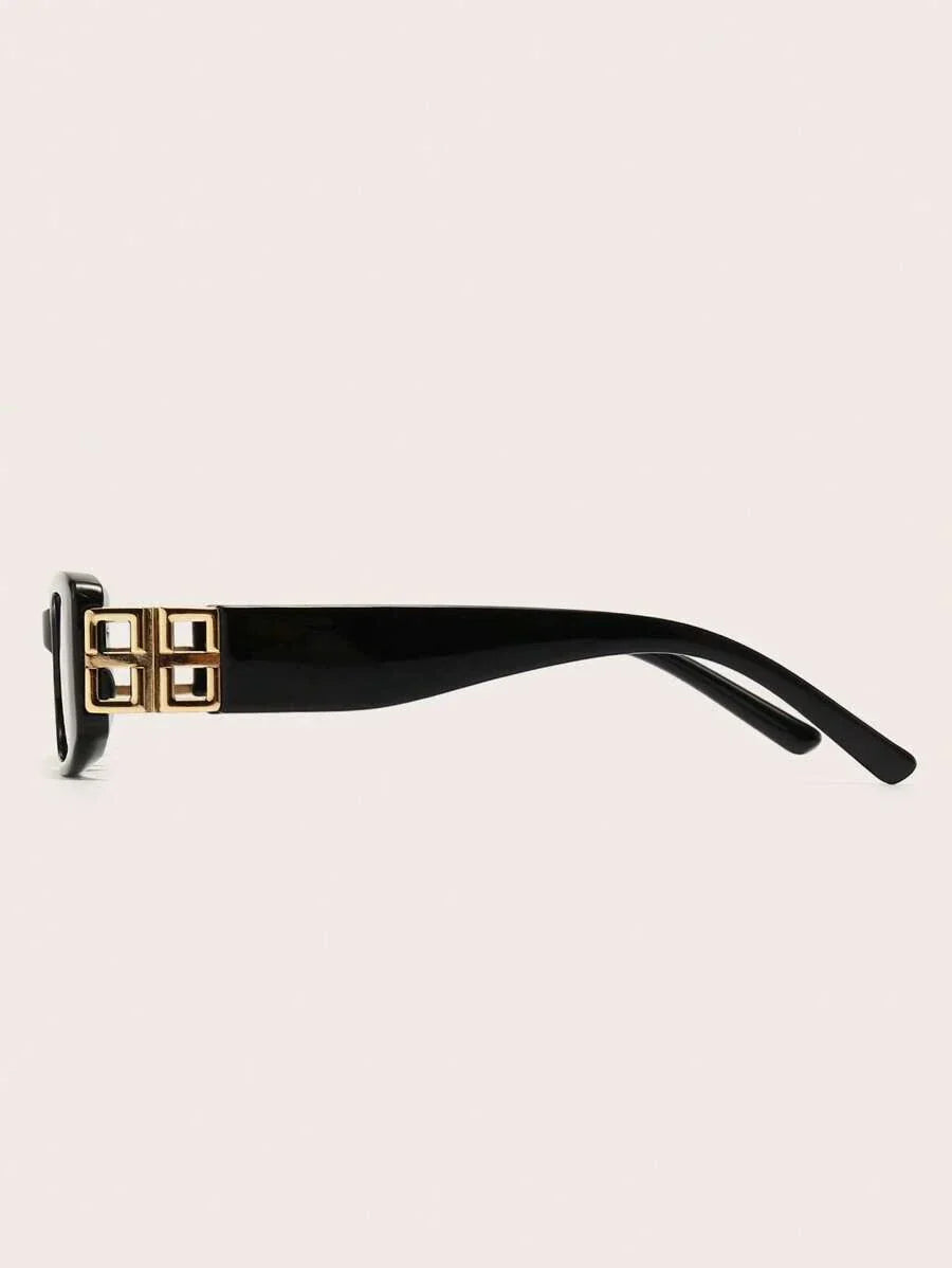 Drune - Schwarze Sonnenbrille Damen | Vintage Retro Sunglasses