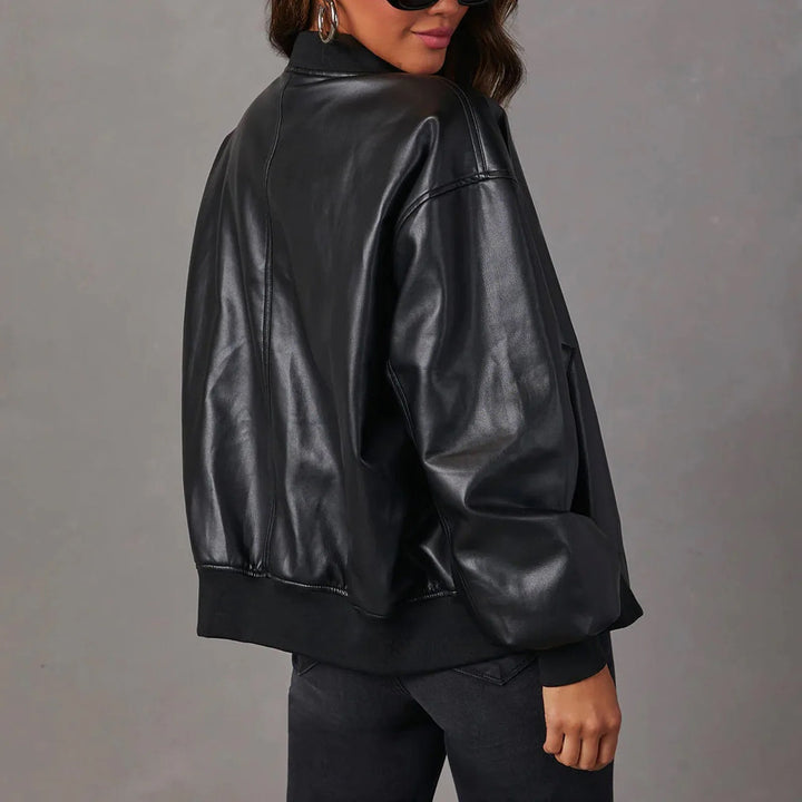 Drune | Übergrößenschnitt Fliegerjacke für Damen