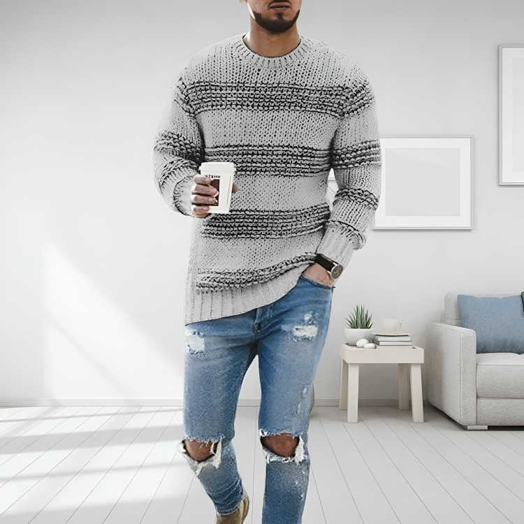 Drune | Weicher Strickpullover für Herren - Zeitloses Design