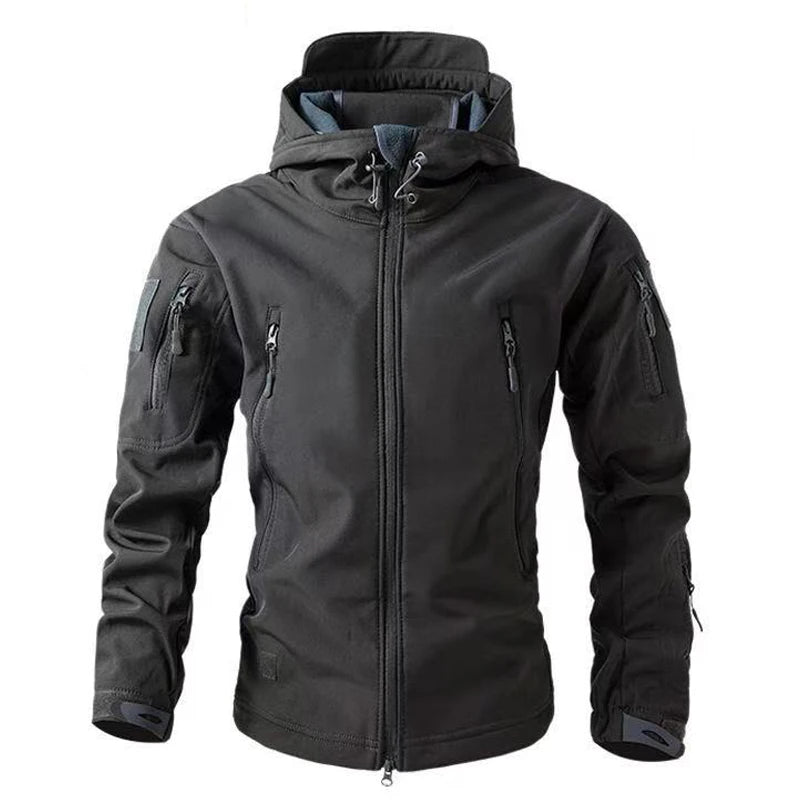 Drune | Leichte Jacke für Männer - Mit Kapuze, Windabweisend