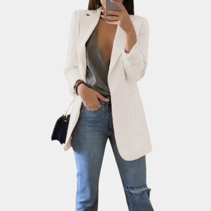 Drune | Langer Slim Fit Blazer für Damen
