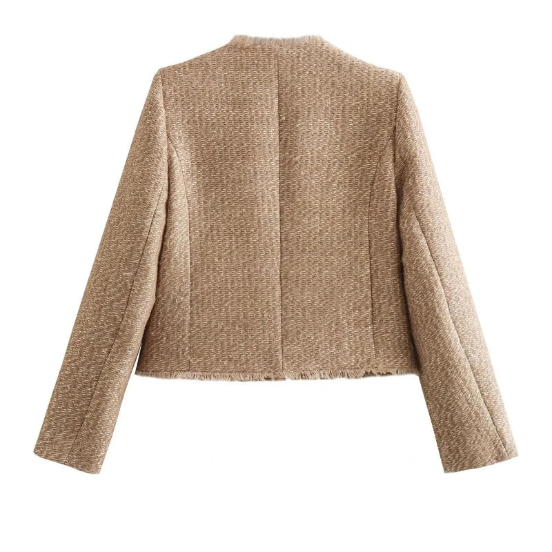 Drune | Elegante Kurze Jacke für Damen Zeitlose Herbstmode