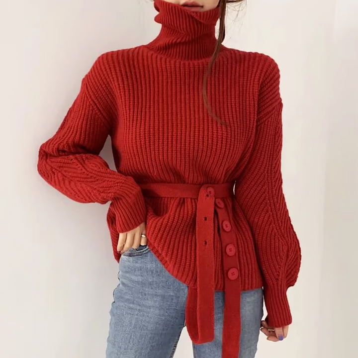 Drune | Eleganter Damen Rollkragenpullover