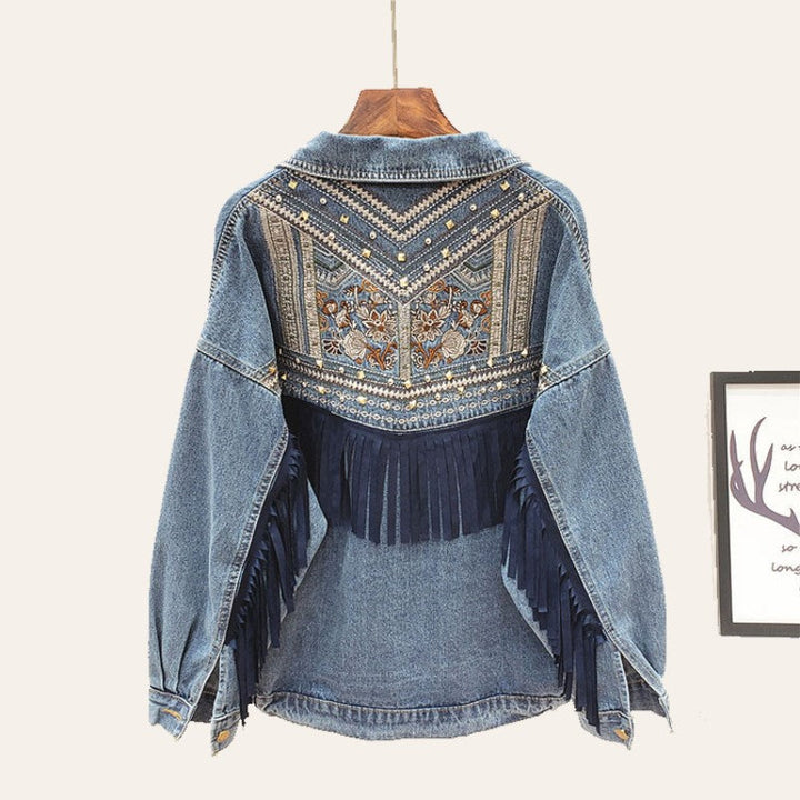 Drune | Boho Quasten Übergröße Damenjacken