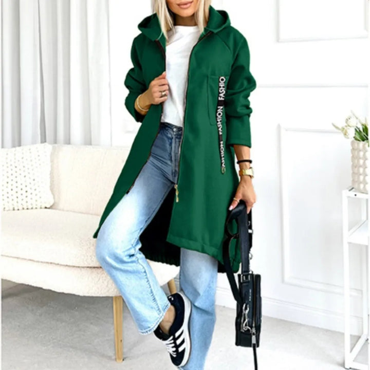Drune | Fleece Hoodie Jacke - Damen Winterjacke
