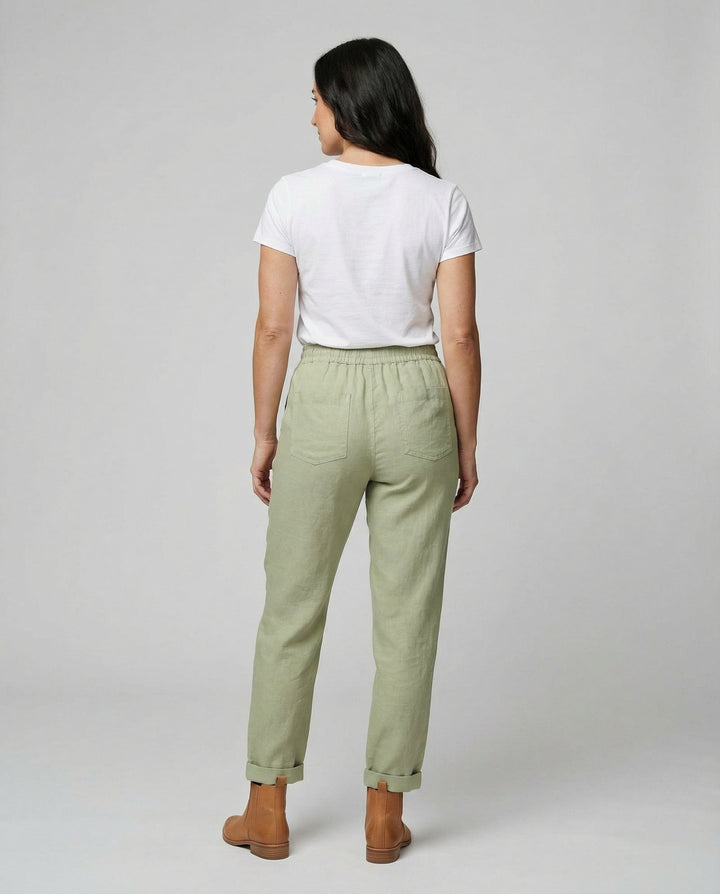 Luftige Damen Leinenhose Sommer | Drune