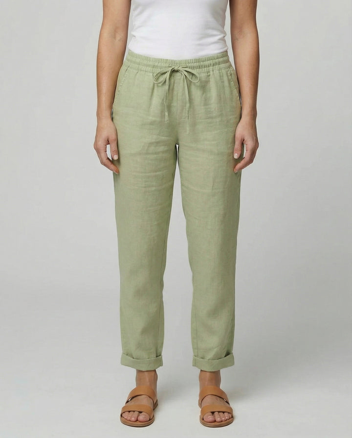 Luftige Damen Leinenhose Sommer | Drune