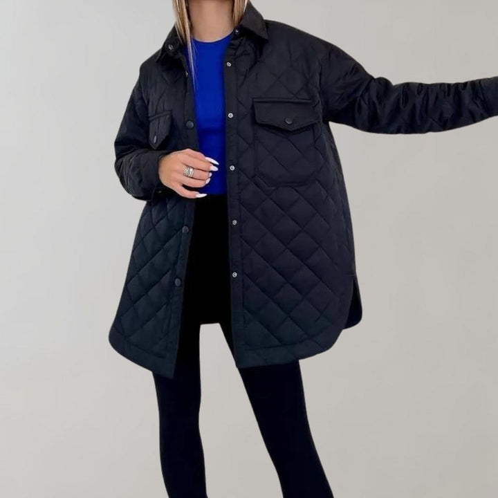 Drune | Lange Modische Jacke für Frauen