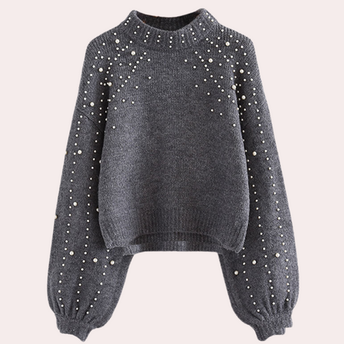 Drune | Damenpullover mit Perlen