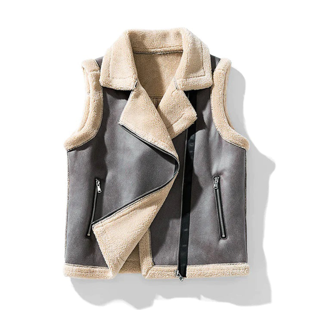 Drune | Warme Sherpa Weste