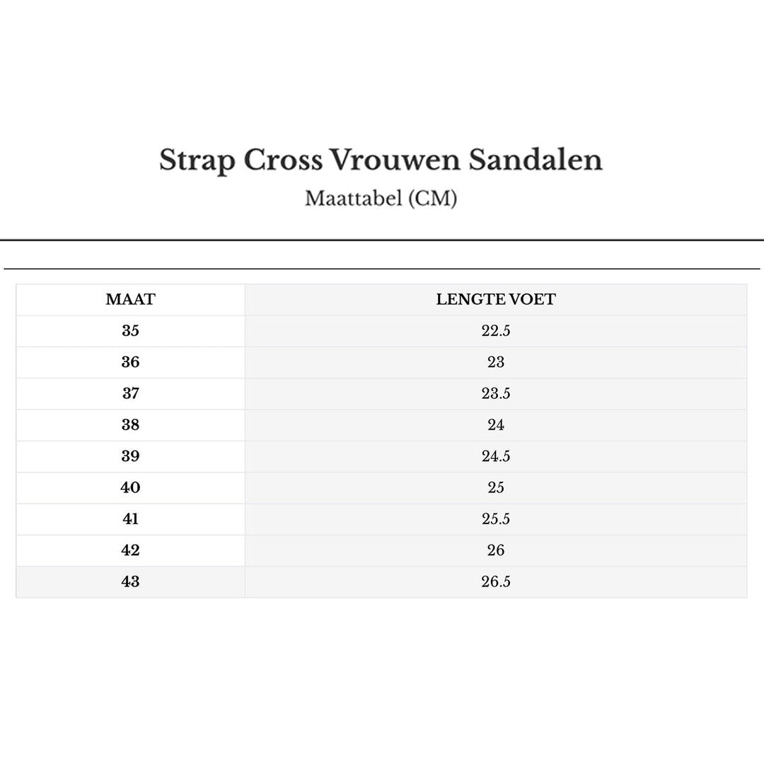 Strap Cross Frauen Sandalen Drune