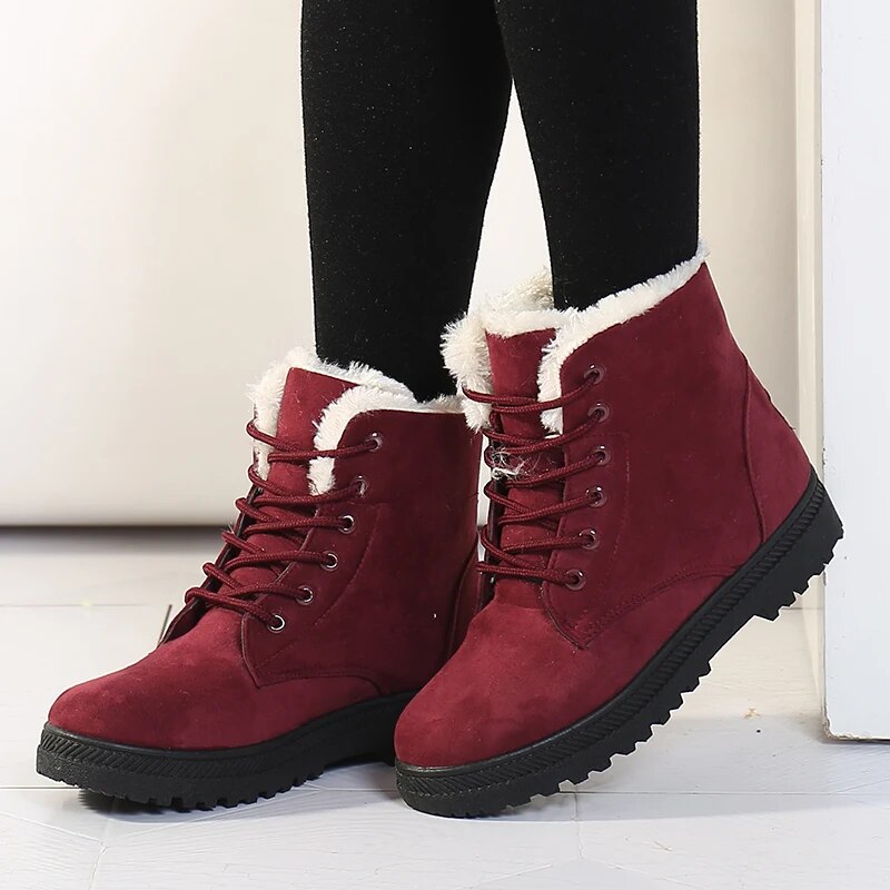 Drune | Stylische gefütterte Stiefeletten für Damen – Bequem & Warm für den Winter