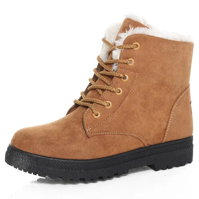 Drune | Stylische gefütterte Stiefeletten für Damen – Bequem & Warm für den Winter