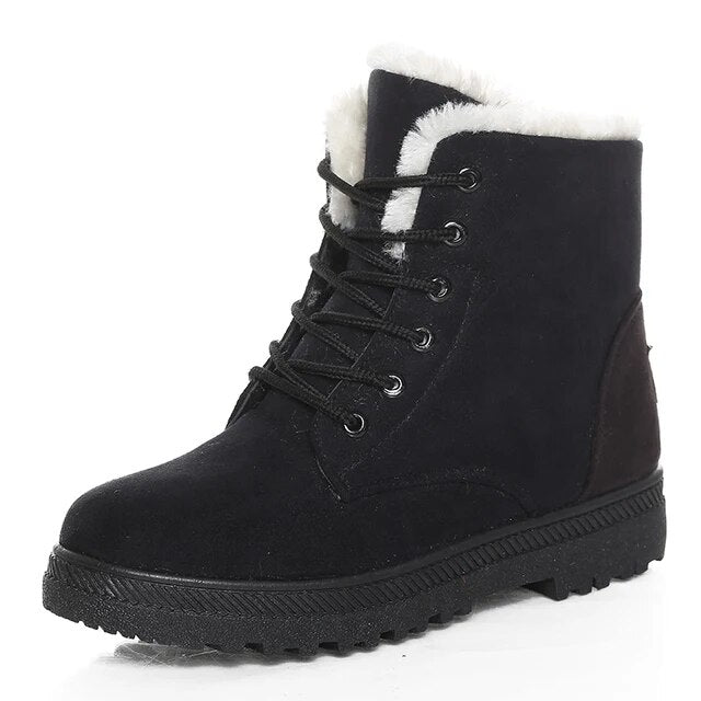 Drune | Stylische gefütterte Stiefeletten für Damen – Bequem & Warm für den Winter