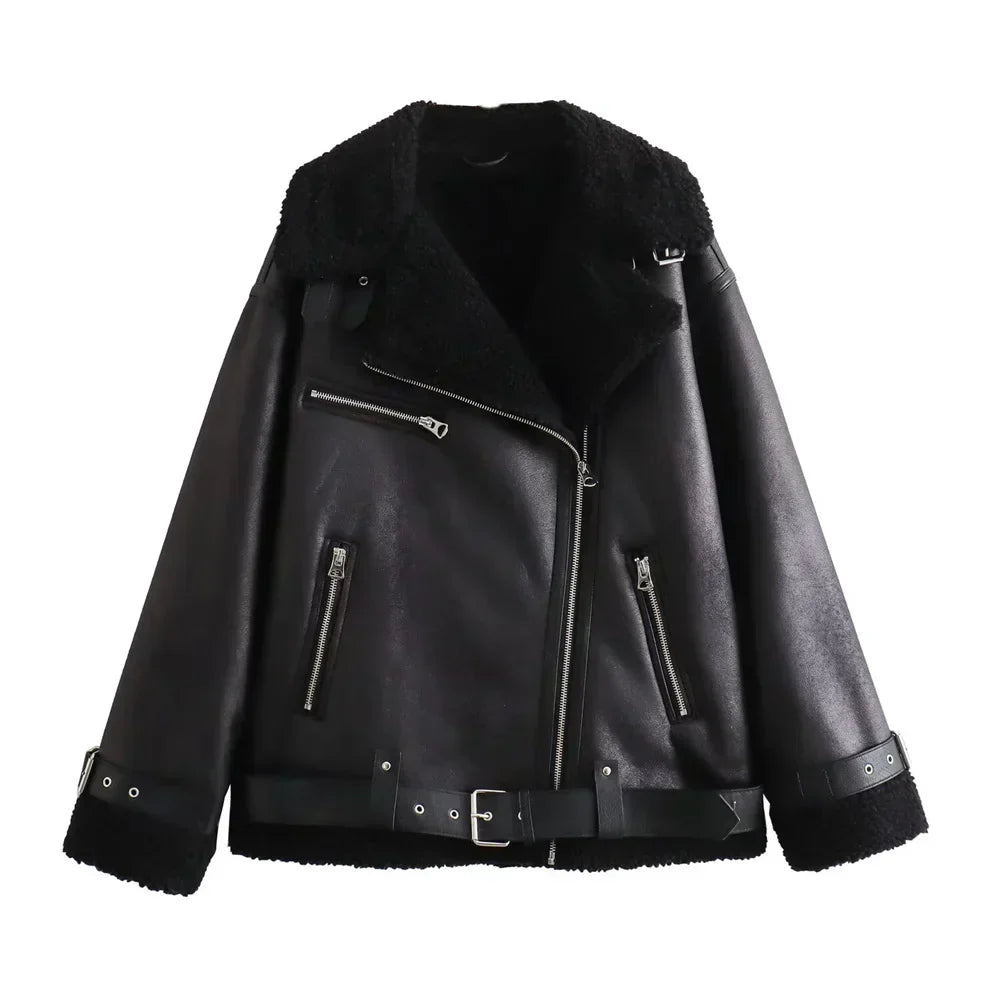 Drune | Doppel-Seiten Mantel - Elegante & Bequeme Jacke mit Gürtel und Modernem Kragen für den Herbst