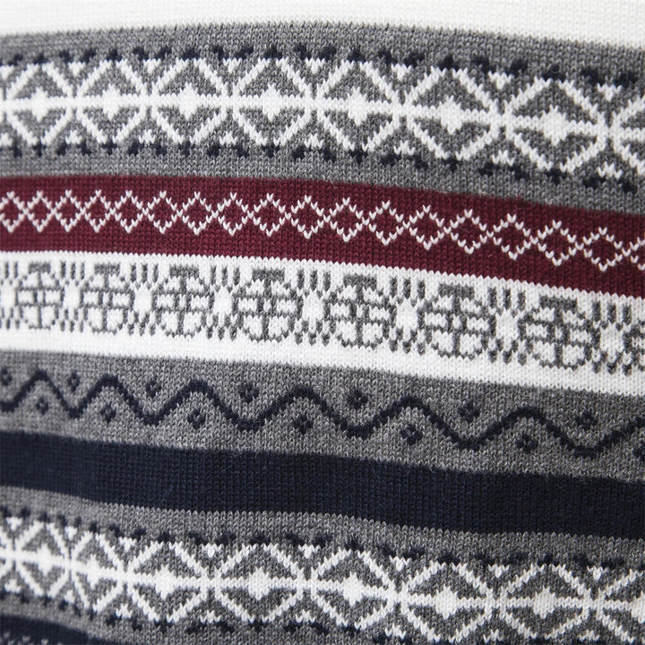 Drune | Sweatshirt - Herren Retro-Muster Sweatshirt mit bequemem und einzigartigem Design