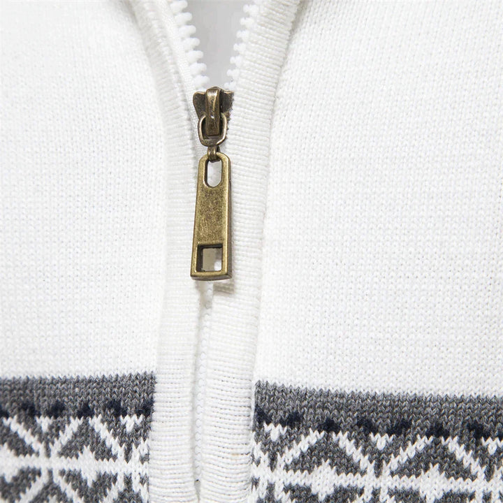 Drune | Sweatshirt - Herren Retro-Muster Sweatshirt mit bequemem und einzigartigem Design