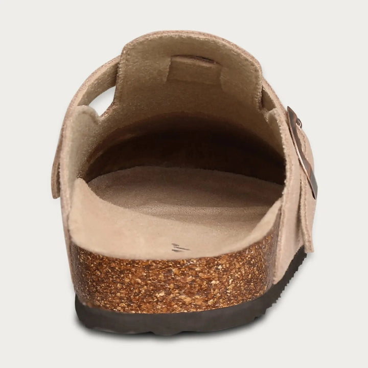 Drune | Slip on Korksohle Pantoletten Herrenschlappen