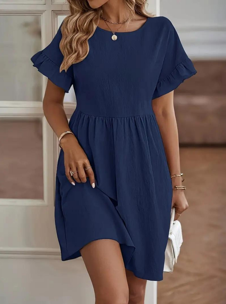 Drune | Lässiges Hemd Mini Kleid