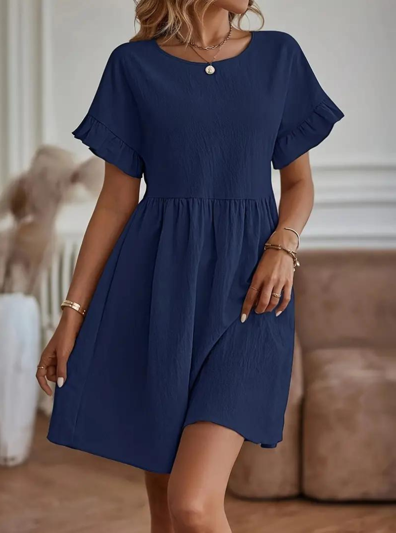 Drune | Lässiges Hemd Mini Kleid