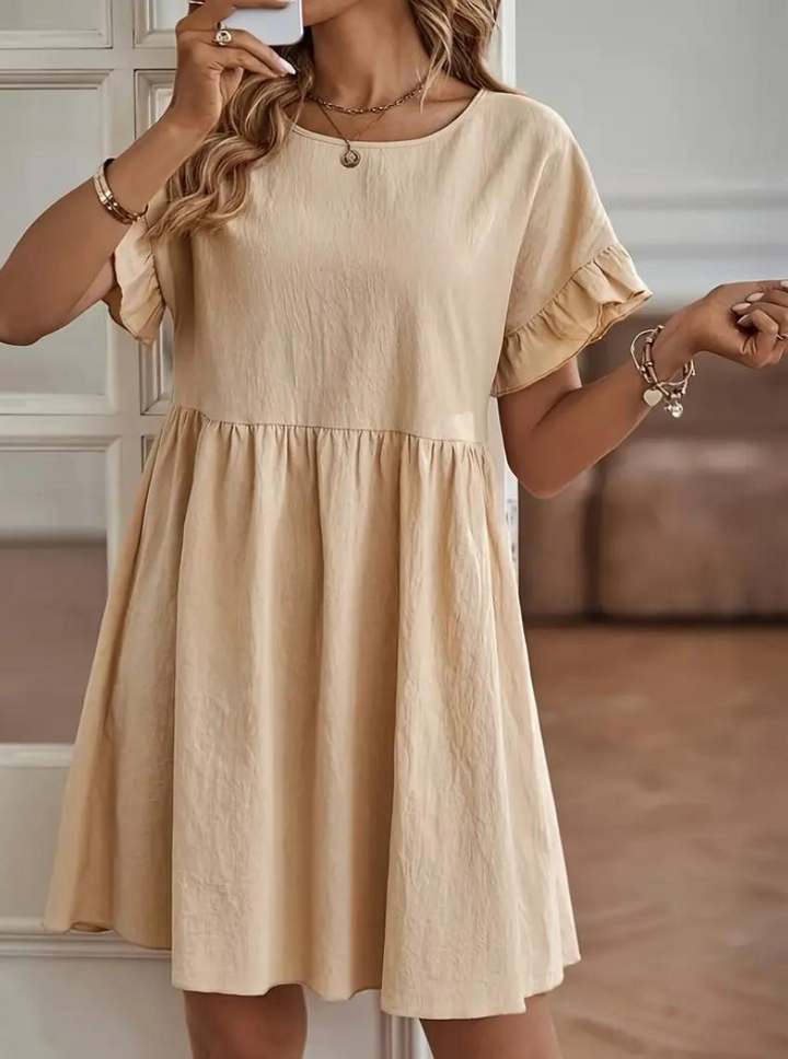 Drune | Lässiges Hemd Mini Kleid