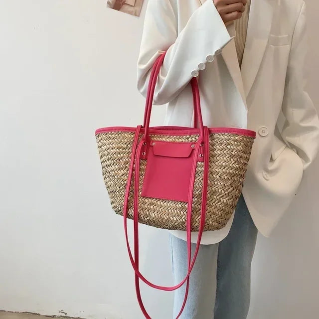 Drune | Große Handgefertigte Strandtasche