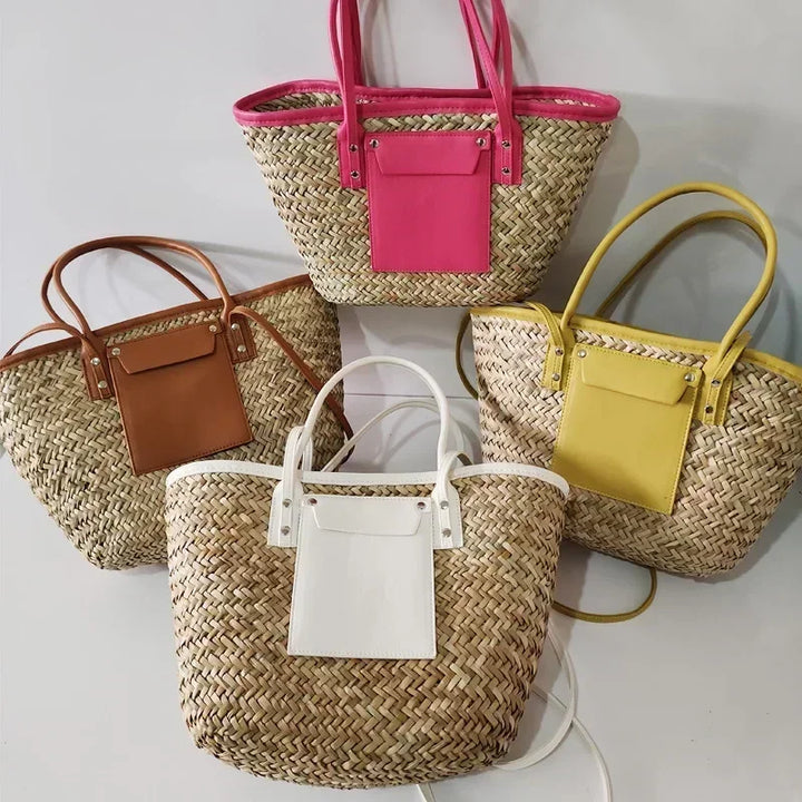 Drune | Große Handgefertigte Strandtasche