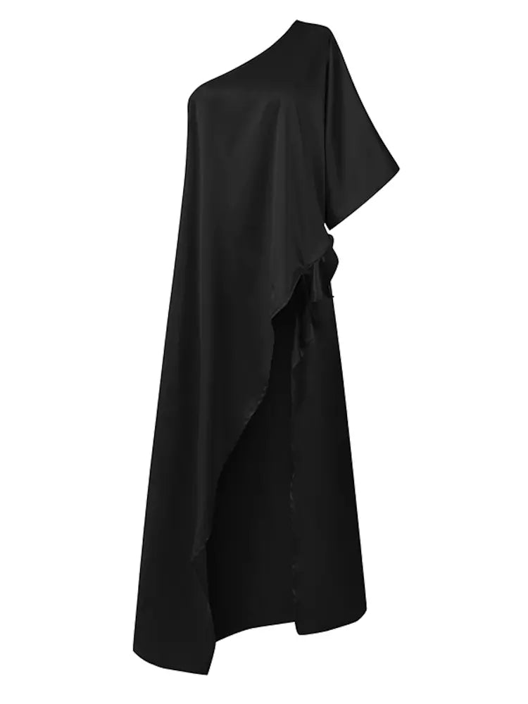 Drune | Sommerbluse Damen Sexy Ein Schulter Festkleider