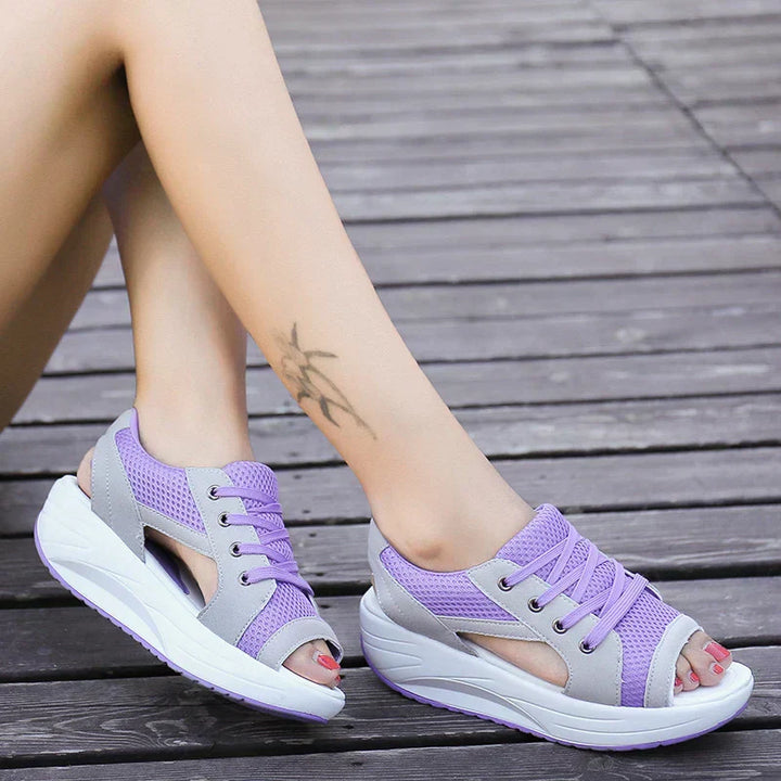Drune | Orthopädische Open-Toe Mesh-Sneaker für Damen