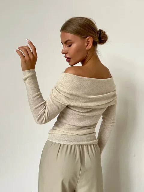 Drune - Off Shoulder Pullover