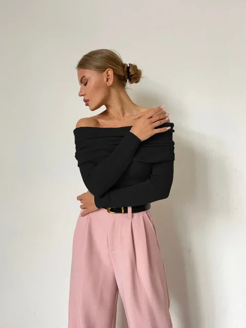 Drune - Off Shoulder Pullover