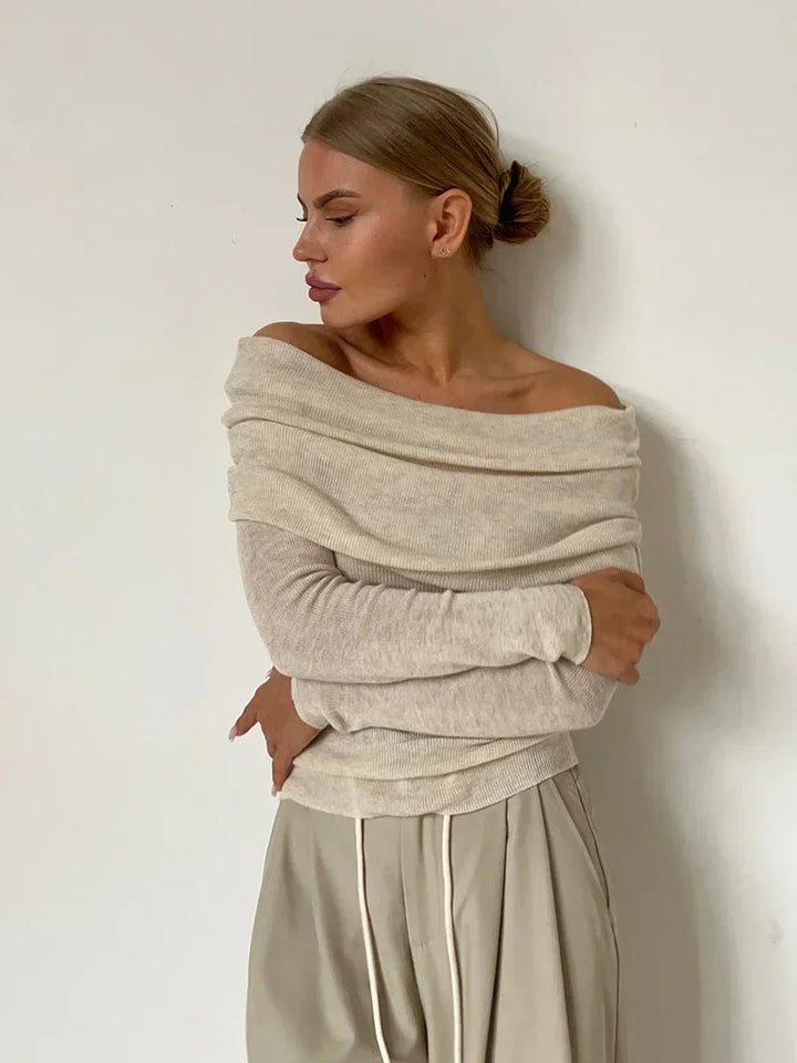 Drune - Off Shoulder Pullover