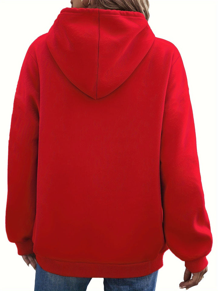 Drune | Süßer Dackeldruck Hoodie für Damen