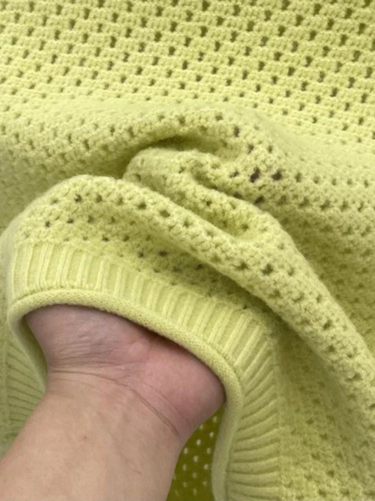 Drune | Ärmelloser Strickpullover für Damen