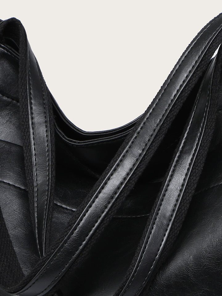 Drune - Damen Schultertasche aus veganem Leder