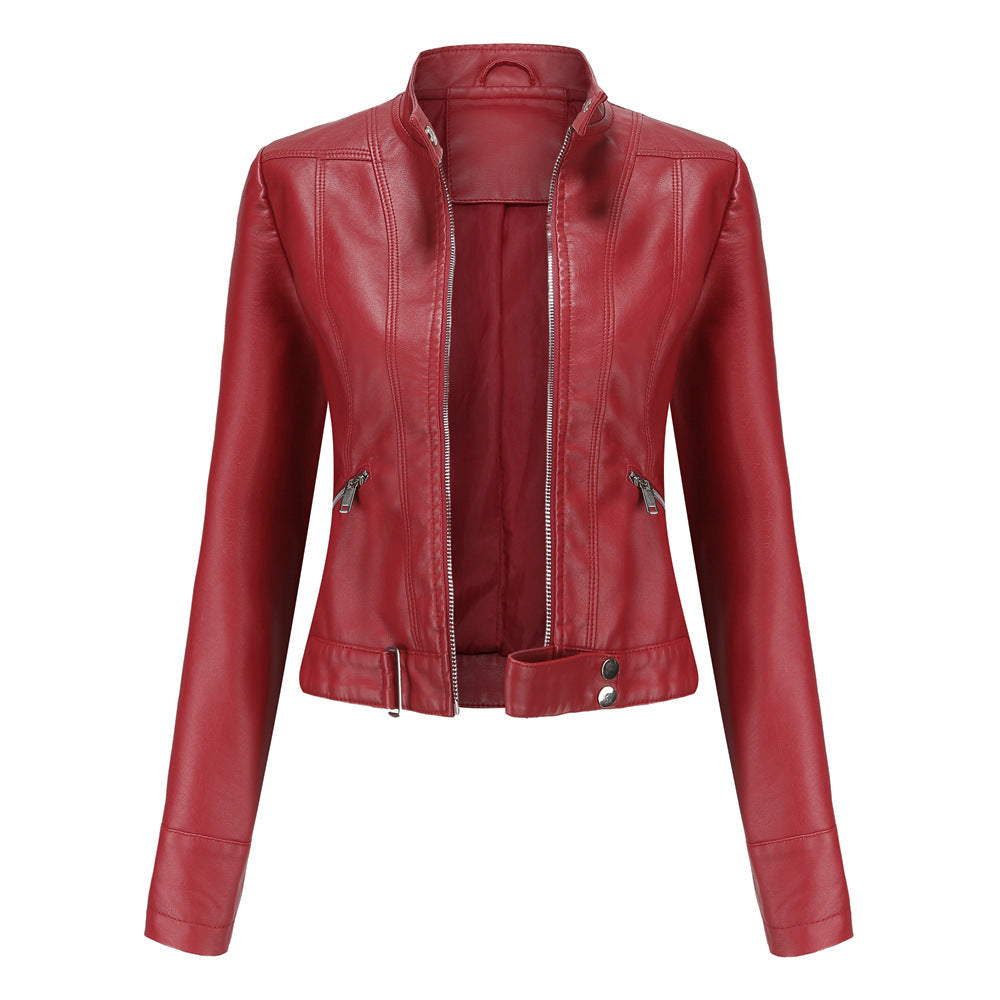 Drune | Damen Stehkragenjacke - Schmaler Schnitt