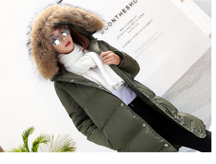 Drune | Arctic Luxe - Elegante lange Jacke