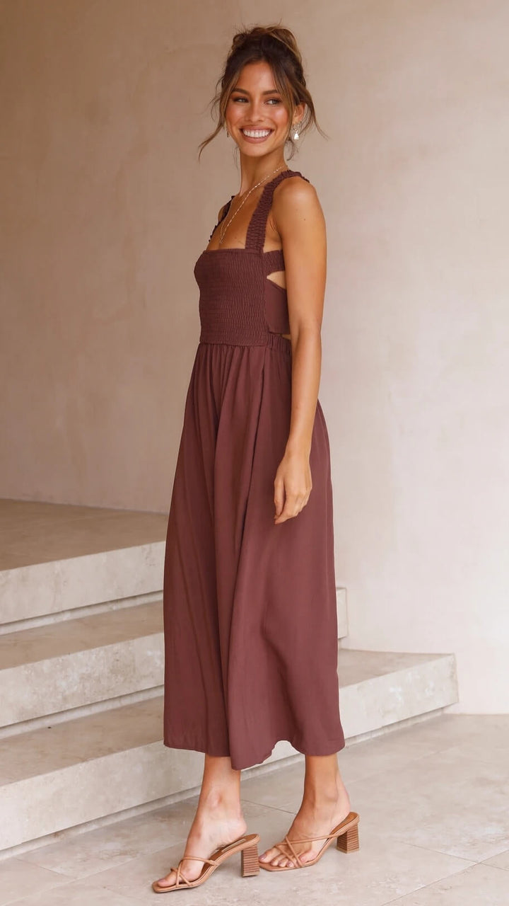 Drune | Marie Elegantes Maxikleid Für Stilvolle Auftritte