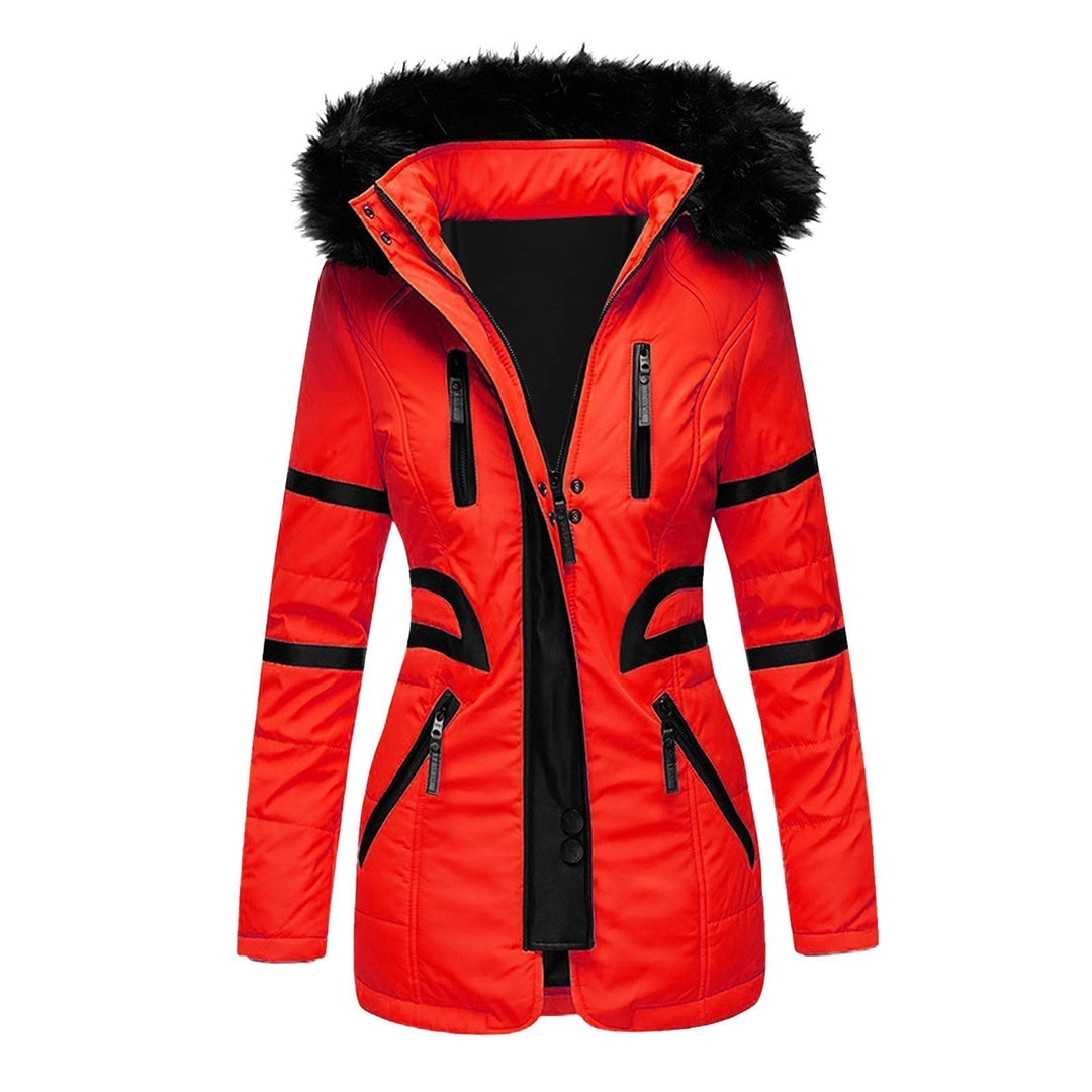 Drune | Damen-Wintermantel mit Kapuze und Wolle