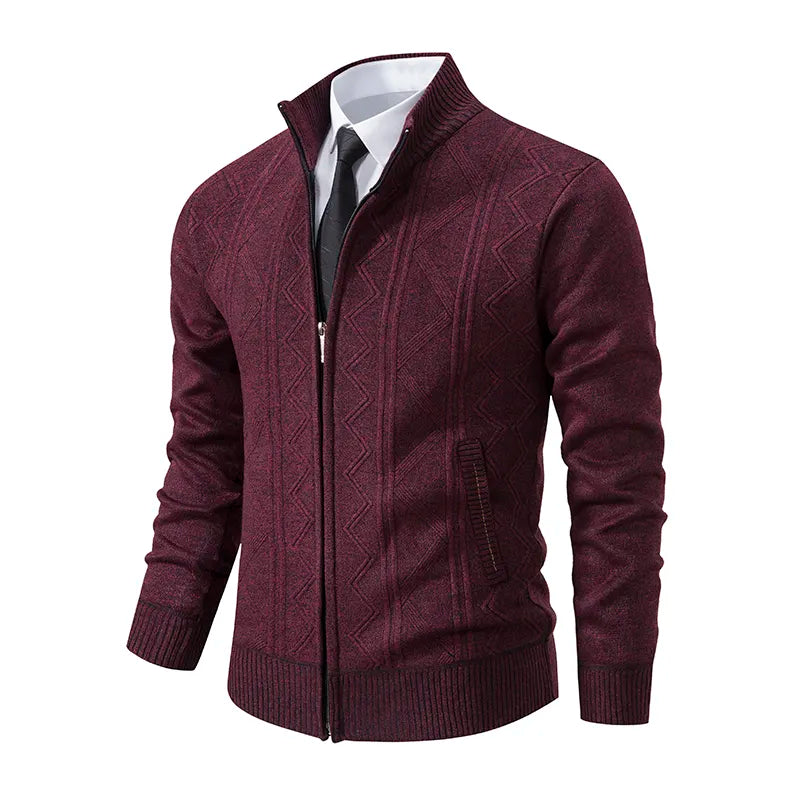 Drune | Strickjacke mit Reißverschluss für Männer