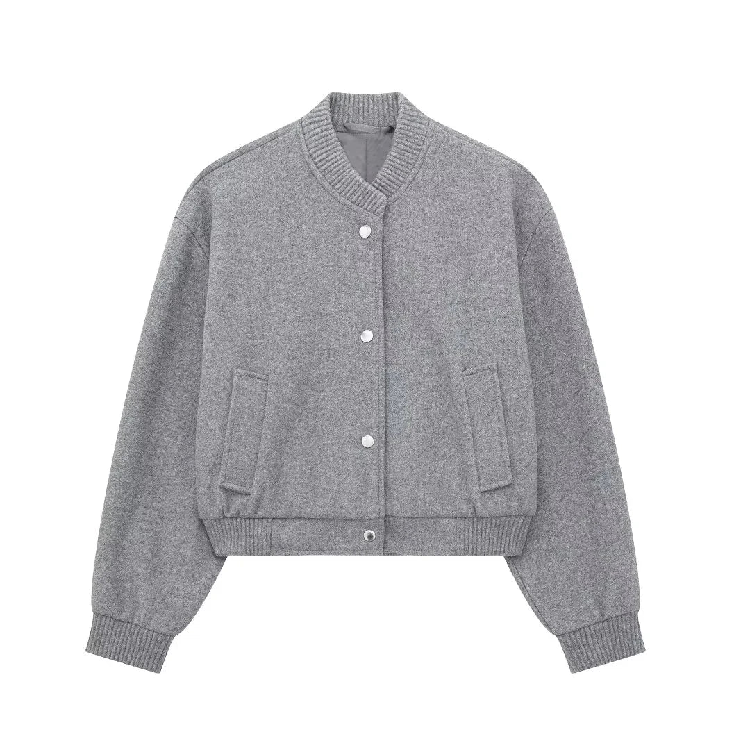 Drune | Cropped Bomberjacke