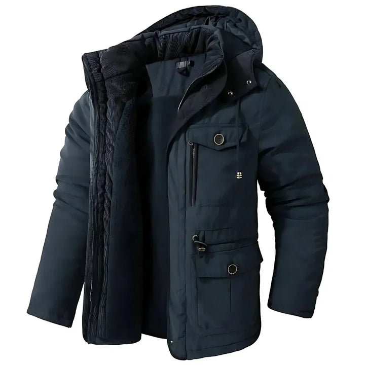 Drune | Herren Wintermantel Wind & Wasserdicht Outdoor Mantel
