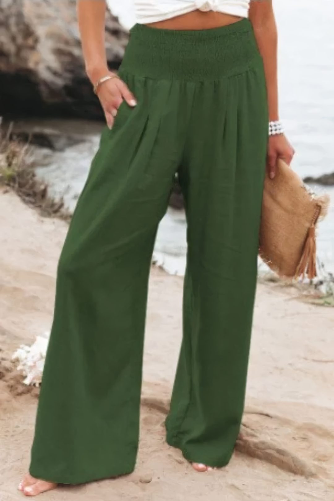 Drune | Palazzohose aus Baumwolle – Tyra