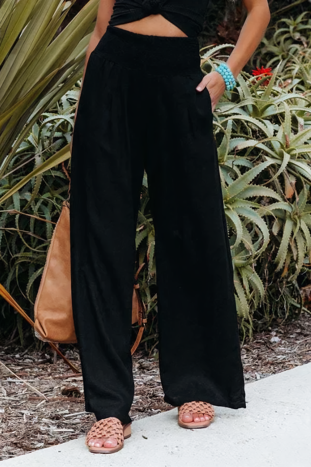 Drune | Palazzohose aus Baumwolle – Tyra