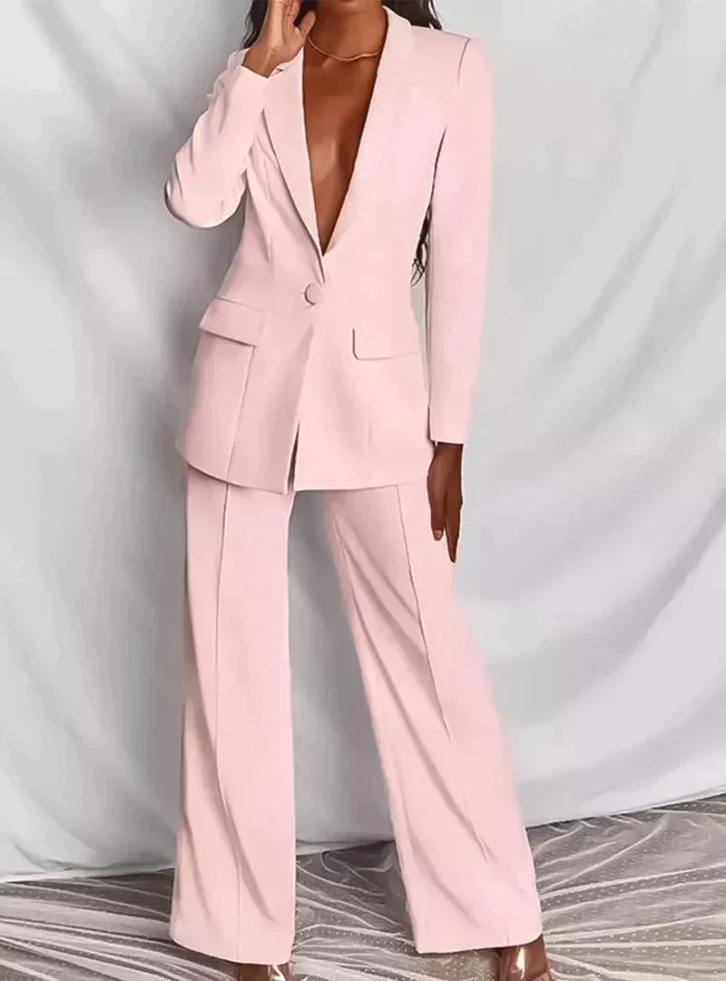 Drune | Elegantes Ensemble Bestehend Aus Einem Edlen Blazer und Einer Eleganten Hose