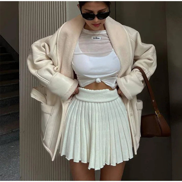 Drune | Taillierte Jacke mit Gürtel