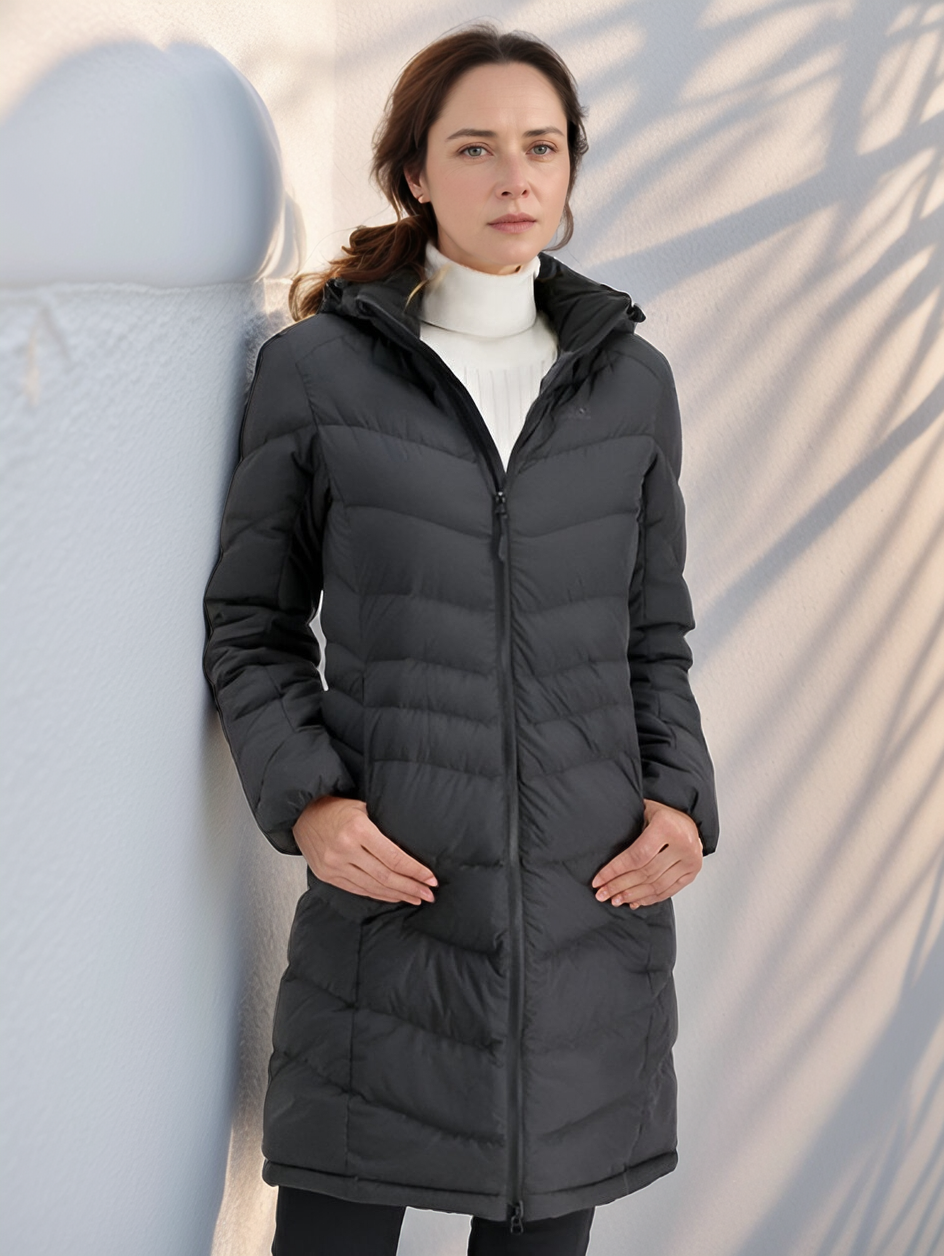 Drune | Gepolsterter Mantel Eva Winter, Warm, Leicht und Wasserabweisend