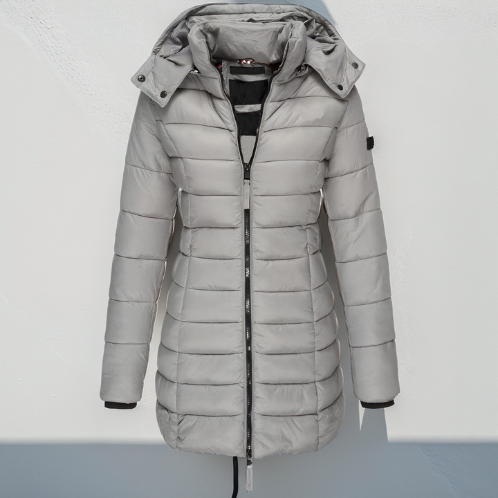 Drune | Long Steppjacke Warm, Leicht, Wasserabweisend und Ideal für Den Winter