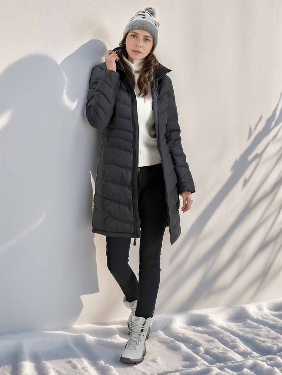 Drune | Gepolsterter Mantel Eva Winter, Warm, Leicht und Wasserabweisend