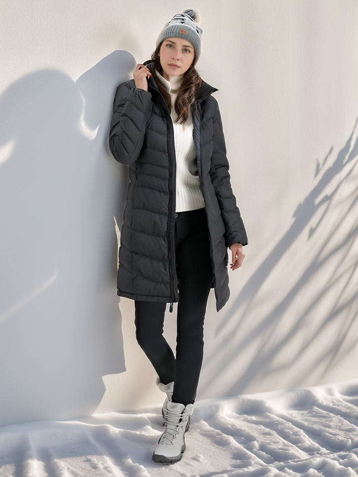 Drune | Gepolsterter Mantel Eva Winter, Warm, Leicht und Wasserabweisend